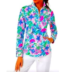 NWT Lilly Pulitzer Mandevilla Baby Paradise Petals XXL Popover Skipper